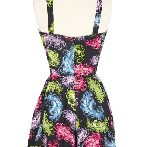 EUC Trashy Diva Trixie Romper Fancy Feathers Size L - Picture 2 of 2